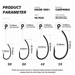 Крючок Carpking Gnippen №6 ( уп. 10шт.)