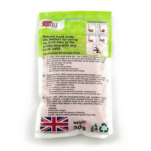 Воздушное пенотесто PUFFI Grizzly baits (Манго)