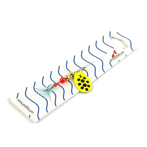 Блесна вращающаяся Profilux Френч 2 (4гр) цв. 213 желтый (5 шт в упак.)