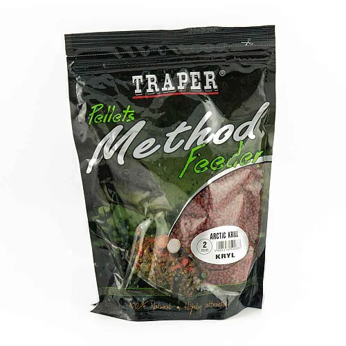 Прикормка Traper 1кг M. Feeder Pellet 2mm Kryl Криль 500гр