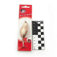 Блесна колеблющаяся HRT(Польша) Alga медь чешуя 16гр