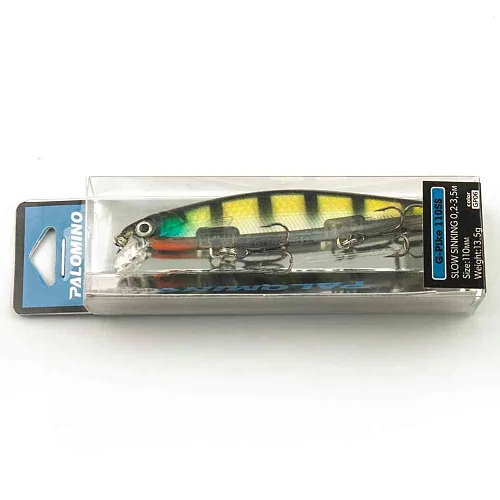 Воблер Palomino G-pike 110SS 13,5гр 0,2-3,5м цвет 6