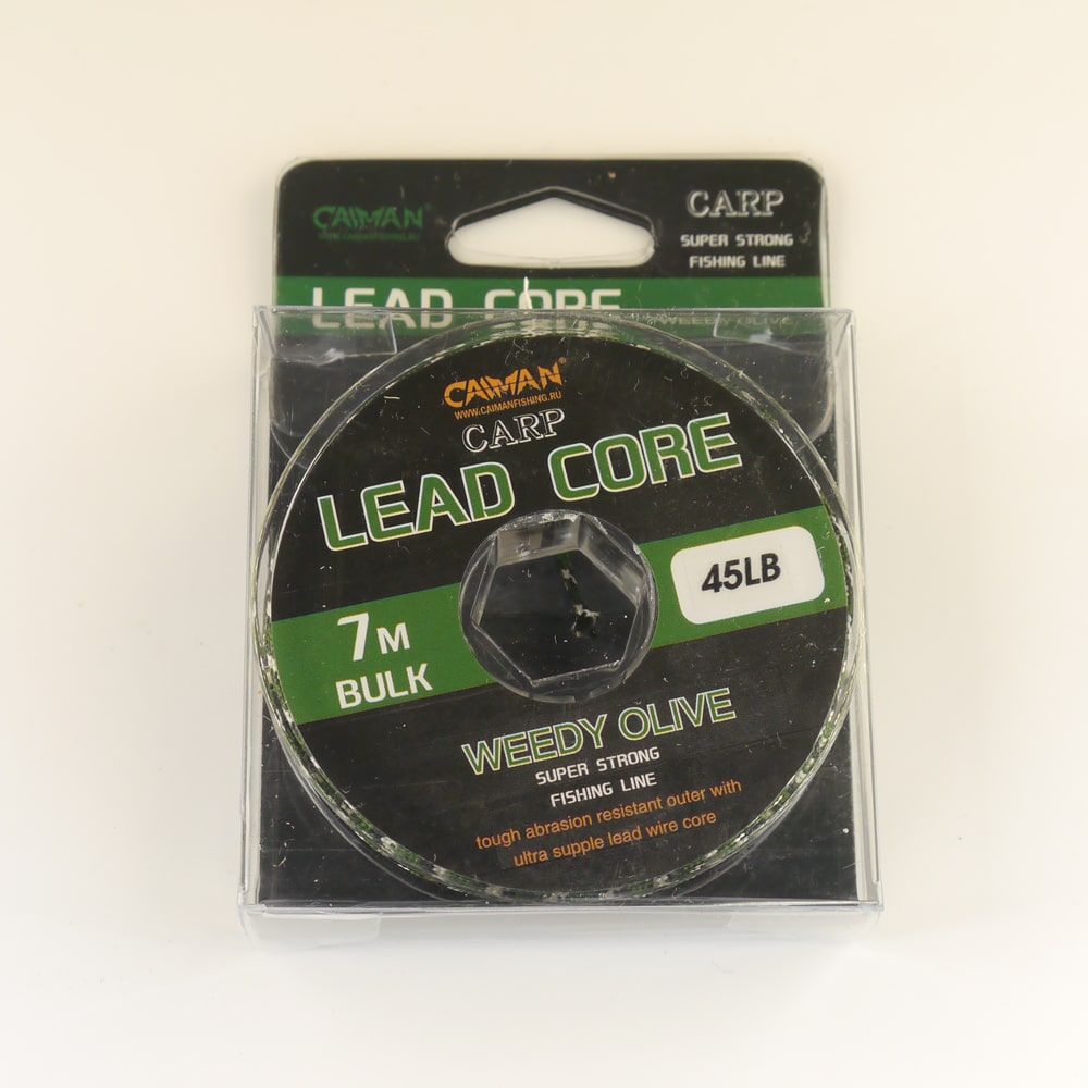 фотография товара Лидкор Caiman Lead Core 7m 45lbs Weedy Olive интернет-магазина Caimanfishing