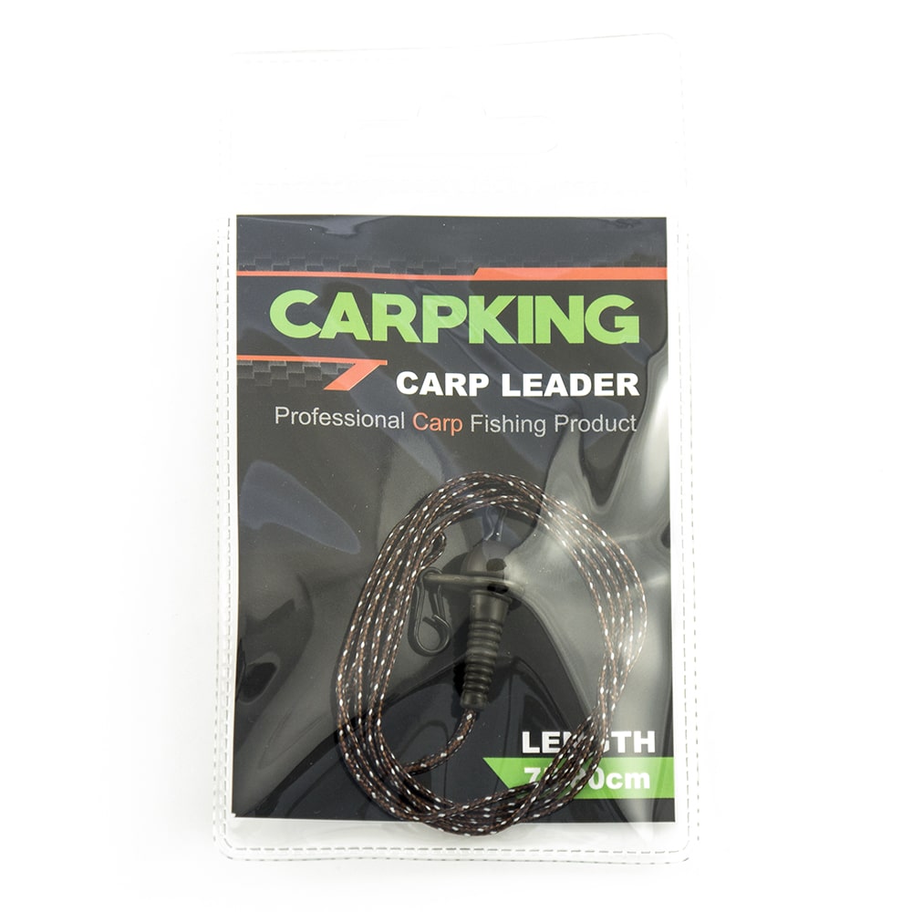 фотография товара Монтаж на лидкоре Carpking со скользящей клипсой с Quick-change 75см CK6104 (фас. 5 уп) интернет-магазина Caimanfishing