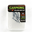 фотография товара Вертлюг с зажимной клипсой Carpking CK9259-12 #12 (10шт в упак) интернет-магазина Caimanfishing