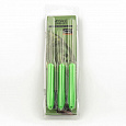 фотография товара Набор инструментов Palomino GZ-04 (3 в 1 Иглы+сверло) зеленая ручка интернет-магазина Caimanfishing