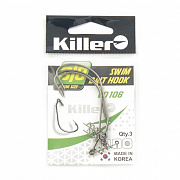 фотография товара Крючок офсетный Killer Swim bait hook № 3/0 интернет-магазина Caimanfishing