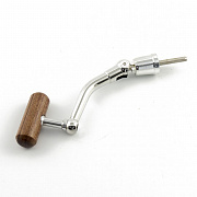 фотография товара Ручка для катушки Palomino метал. вкручивающаяся хром (деревянный кноп) интернет-магазина Caimanfishing