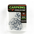 фотография товара Застежка Carpking CK9260-00 #0 (10 шт в упак) интернет-магазина Caimanfishing
