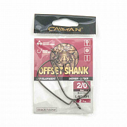 фотография товара Крючки Caiman Offset Shank №2/0 40801 интернет-магазина Caimanfishing