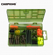 фотография товара Набор карповых аксессуаров Carpking в коробке 12,3х9,2х2,3 см интернет-магазина Caimanfishing