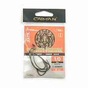 фотография товара Крючки офсетные Caiman Worm Hook Teflon №1/0 40601 интернет-магазина Caimanfishing