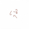фотография товара Крючок Brigston Worm 2BH Red №10 ( уп. 4 шт.) интернет-магазина Caimanfishing