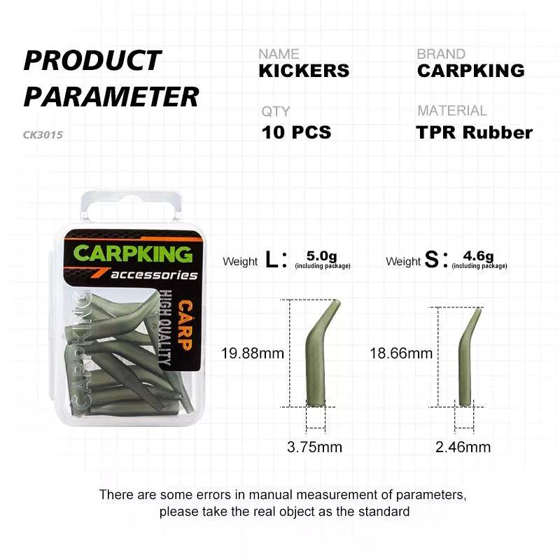 фотография товара Адаптер лентяйка Carpking mini 18 мм*1,8 мм 10 шт в упак. (фас. 10упак) CK3015-02 интернет-магазина Caimanfishing