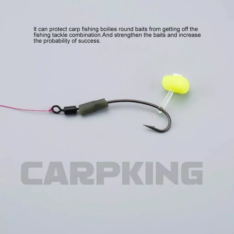 фотография товара Силиконовый волос со стопором Carpking 48 шт в упак (фасовка 25 упак.) CK4006 интернет-магазина Caimanfishing