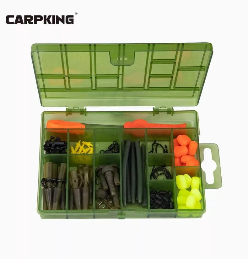 фотография товара Набор карповых аксессуаров Carpking в коробке 12,3х9,2х2,3 см интернет-магазина Caimanfishing