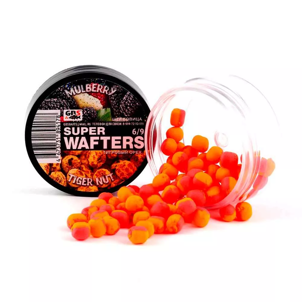 Бойлы нейтральной плавучести (Wafters) GBS Шелковица-Тигровый орех ...